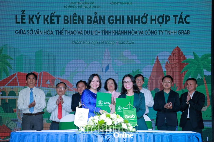 Sở Văn hóa, Thể thao và Du lịch Khánh Hòa tăng cường hợp tác với Grab Việt Nam về xúc tiến quảng bá điểm đến
