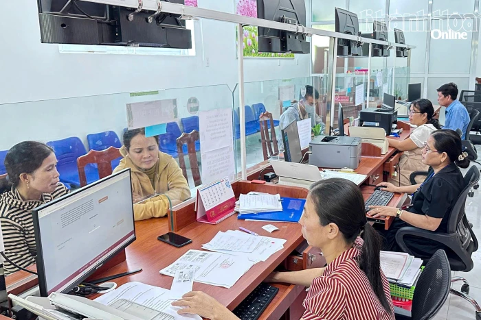 Xã Phước Hữu: Nâng cao chất lượng phục vụ người dân, doanh nghiệp