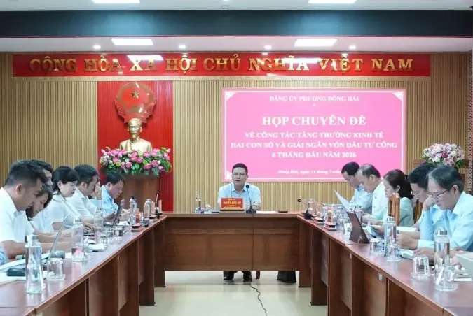 Phường Đông Hải tổ chức hội nghị chuyên đề