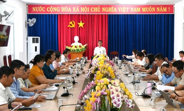 Kiểm tra công tác cải cách hành chính tại xã Thuận Bắc