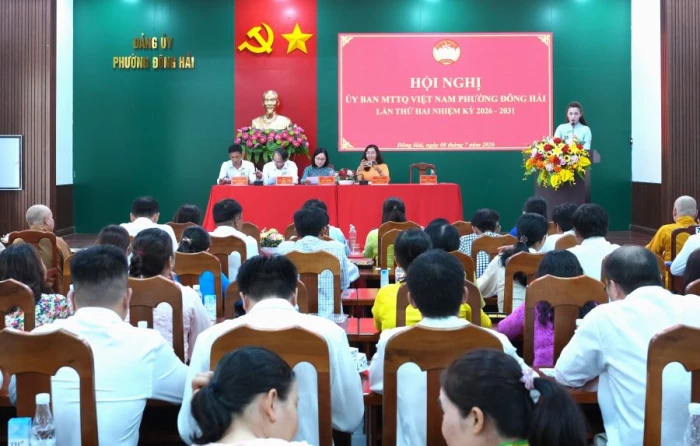 Ủy ban MTTQ Việt Nam phường Đông Hải triển khai nhiệm vụ 6 tháng cuối năm