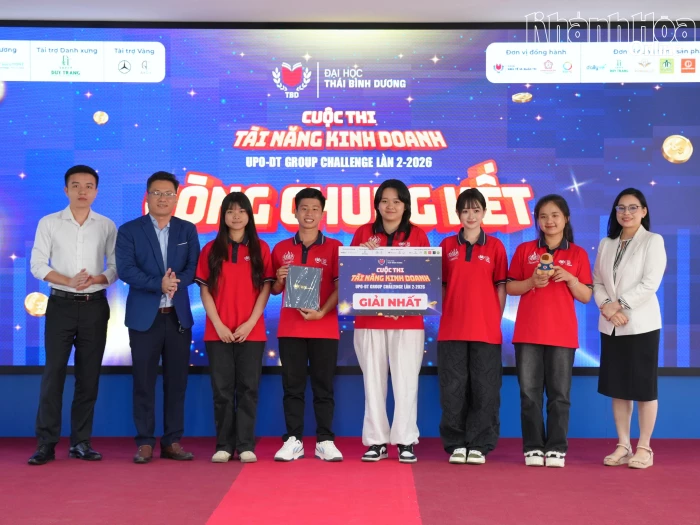 Vòng Chung kết Cuộc thi “Tài năng kinh doanh, UPO-DT Group Challenge lần 2 – 2026”