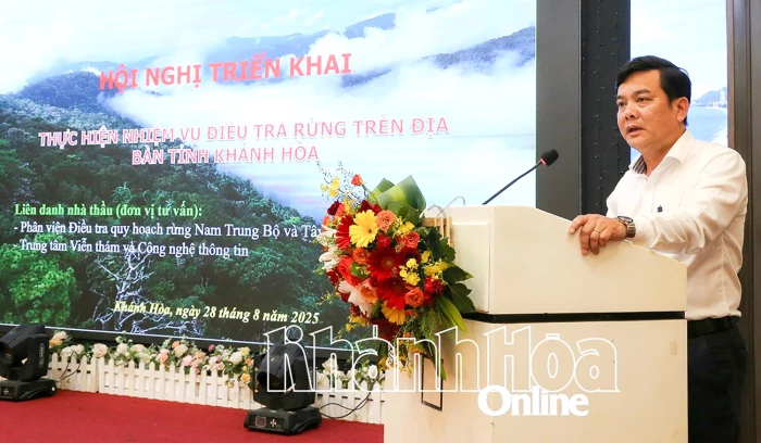 Sở Nông nghiệp và Môi trường triển khai nhiệm vụ điều tra rừng trên địa bàn tỉnh