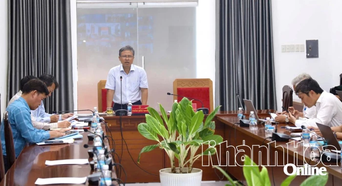 Khẩn trương giải phóng mặt bằng dự án đường sắt tốc độ cao qua địa bàn tỉnh