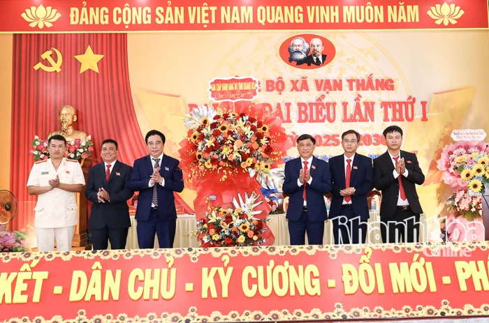 Đại hội đại biểu Đảng bộ xã Vạn Thắng lần thứ nhất, nhiệm kỳ 2025 - 2030
