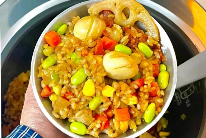 Cách nấu cơm lười với gà sốt nước tương