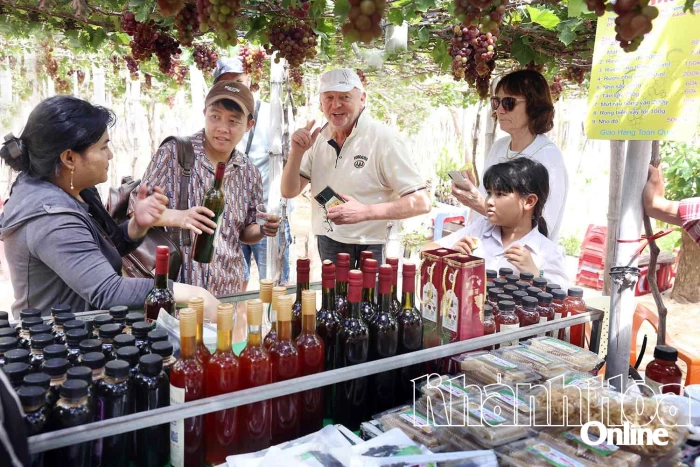 Nâng cao hiệu quả tiêu thụ sản phẩm từ nho