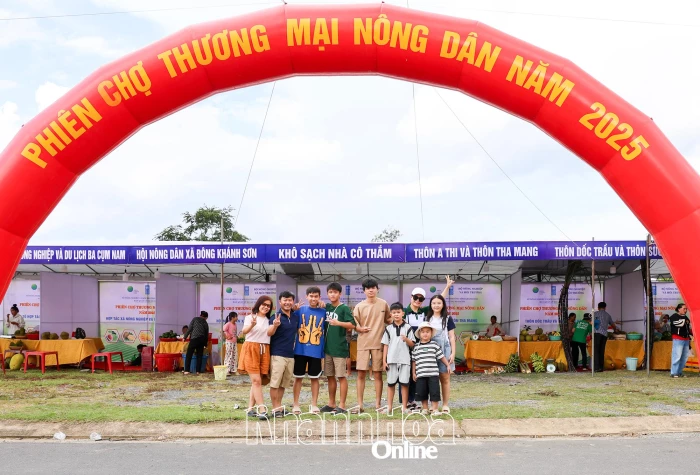 Hào hứng với các phiên chợ thương mại nông dân