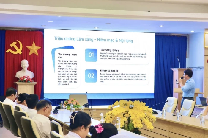 Bệnh viện Đa khoa Ninh Thuận sinh hoạt chuyên đề khoa học cập nhật điều trị đột quỵ não và phản ứng dị ứng thuốc