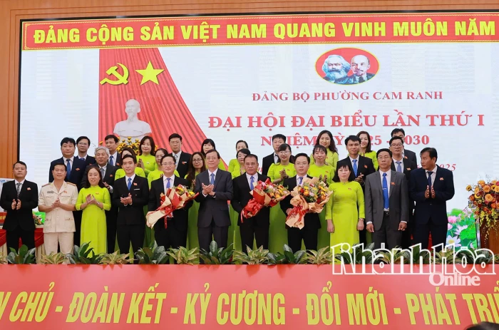 Đại hội đại biểu Đảng bộ phường Cam Ranh lần thứ nhất, nhiệm kỳ 2025 - 2030