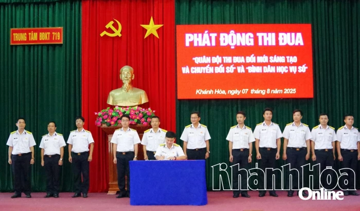 Trung tâm Bảo đảm Kỹ thuật 719 phát động thi đua đổi mới sáng tạo, chuyển đổi số