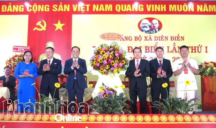 Đại hội đại biểu Đảng bộ xã Diên Điền lần thứ nhất, nhiệm kỳ 2025 - 2030