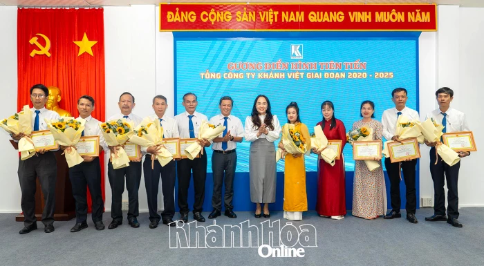 Khatoco vinh danh 20 gương điển hình tiên tiến trong các phong trào thi đua giai đoạn 2020 - 2025