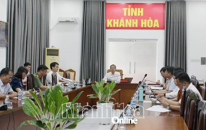 Rà soát công tác chuẩn bị Lễ khánh thành, khởi công các dự án, công trình chào mừng kỷ niệm 80 năm Quốc khánh