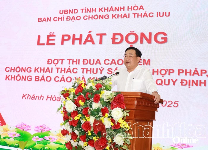 Phát động đợt thi đua cao điểm chống khai thác IUU