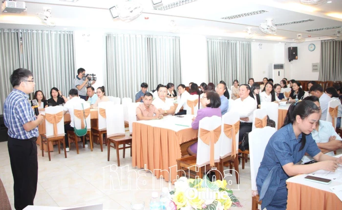 Trang bị kiến thức, kỹ năng cho gần 100 cán bộ, nhân viên các cơ sở y tế, trợ giúp xã hội