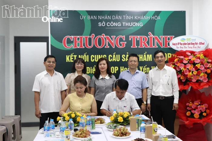 Sở Công Thương kết nối cung cầu sản phẩm OCOP cho các doanh nghiệp