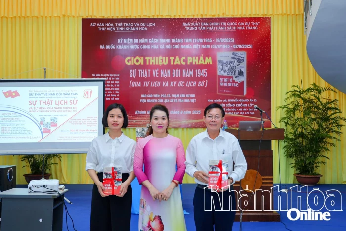 Giới thiệu sách “Sự thật về nạn đói năm 1945 (qua tư liệu và ký ức lịch sử)”