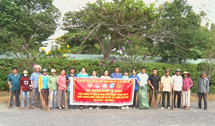 Xã Diên Điền tổ chức nhiều hoạt động kỷ niệm Quốc khánh 2-9