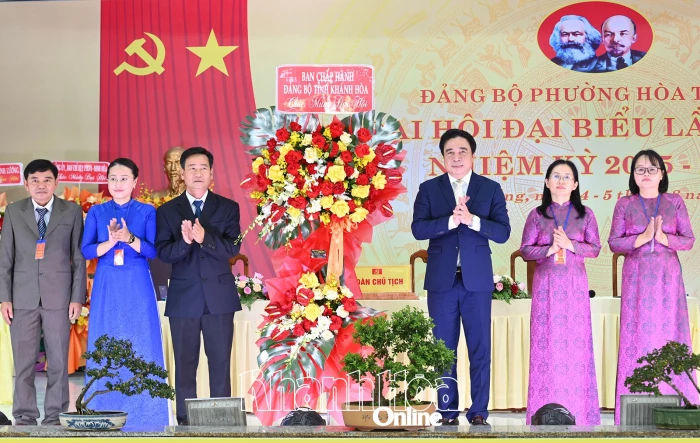 Đại hội đại biểu Đảng bộ phường Hòa Thắng lần thứ nhất, nhiệm kỳ 2025 - 2030