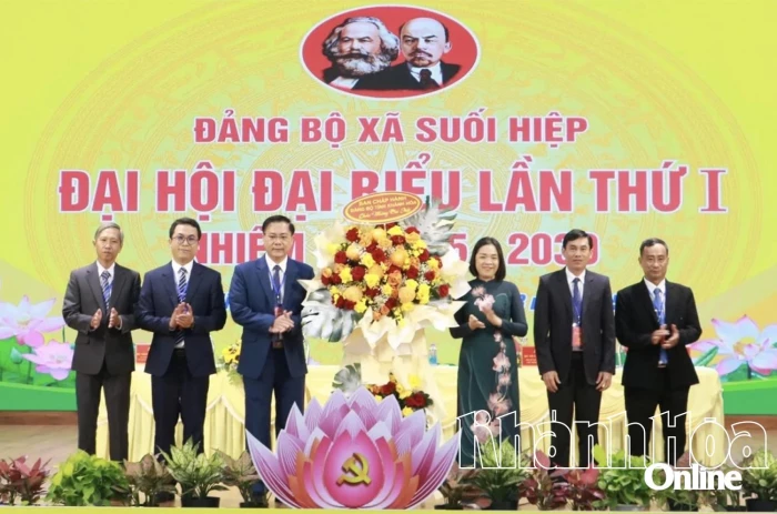 Đại hội đại biểu Đảng bộ xã Suối Hiệp lần thứ nhất, nhiệm kỳ 2025 - 2030