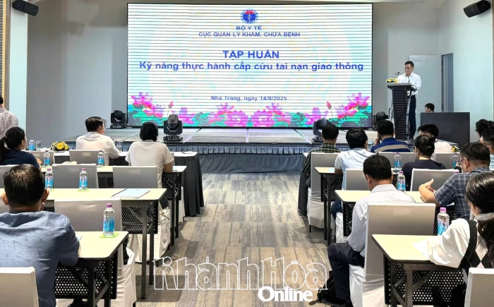 Tập huấn kỹ năng thực hành cấp cứu tai nạn giao thông