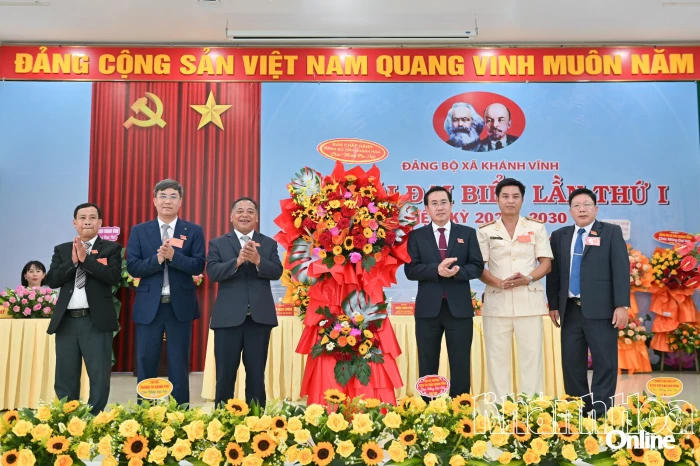 Đại hội đại biểu Đảng bộ xã Khánh Vĩnh lần thứ nhất, nhiệm kỳ 2025 - 2030