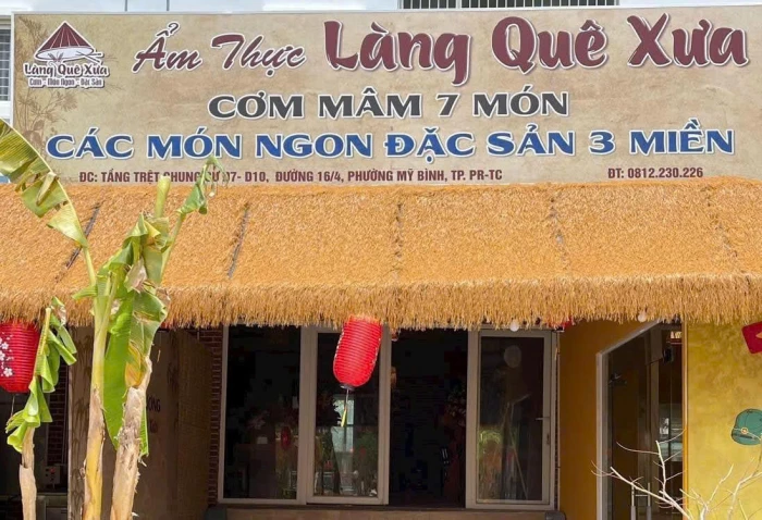 Nhà hàng Cơm Làng quê xưa - Hồn quê giữa lòng phố biển