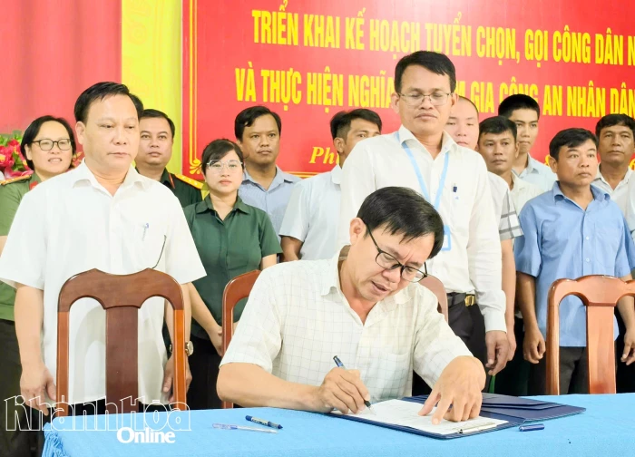 Xã Phước Hậu triển khai kế hoạch tuyển chọn, gọi công dân nhập ngũ năm 2027