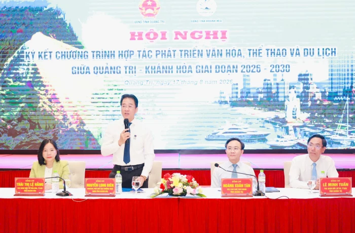 Quảng Trị - Khánh Hòa đẩy mạnh hợp tác văn hóa, thể thao và du lịch