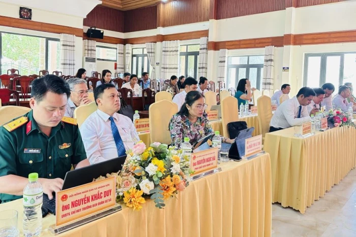 Kỳ họp chuyên đề HĐND xã Khánh Sơn khóa II