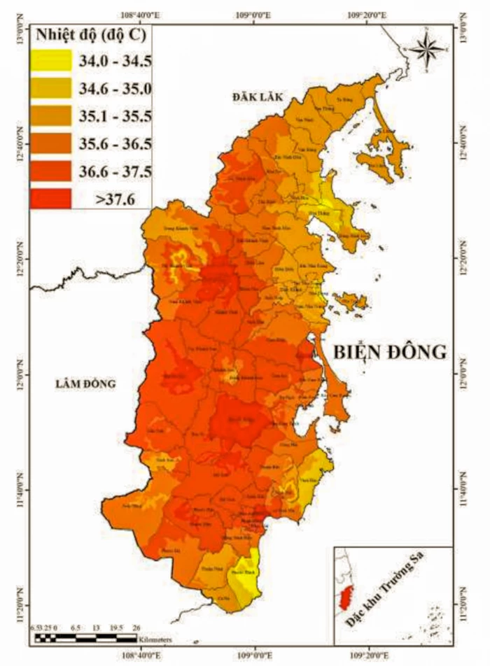 Dự báo nắng nóng kéo dài