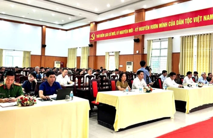 Phường Cam Ranh triển khai công tác bầu cử tổ trưởng tổ dân phố