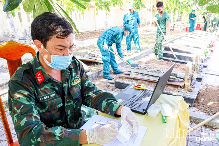 Giữ cơ hội tìm lại tên cho liệt sĩ