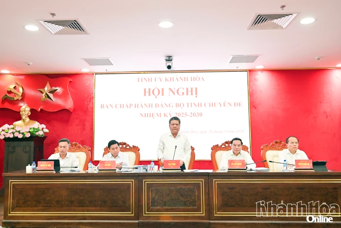 Hội nghị Tỉnh ủy chuyên đề nhiệm kỳ 2025 - 2030