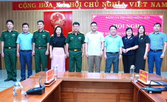 Phường Đông Hải triển khai chương trình kết nghĩa với Lữ đoàn Đặc công nước 5