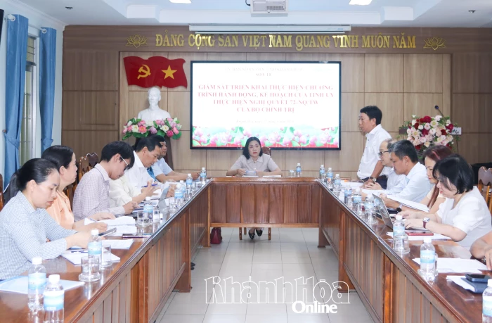 Giám sát thực hiện chính sách y tế tại Sở Y tế