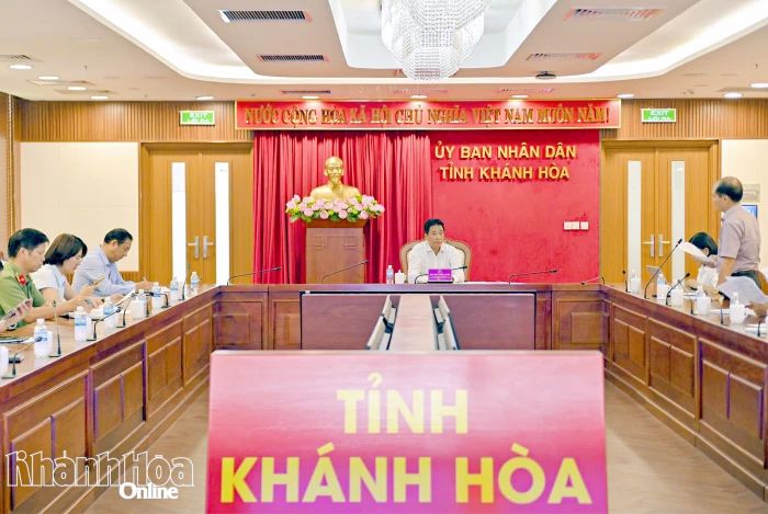 Rà soát công tác tổ chức Đại hội Thể dục thể thao tỉnh Khánh Hòa lần thứ I năm 2026