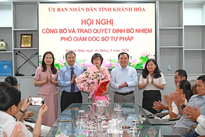 Bà Lý Thụy Ý Uyên giữ chức vụ Phó Giám đốc Sở Tư pháp