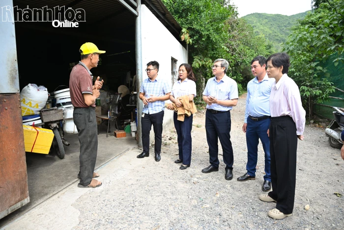 Kiểm tra công tác phòng, chống dịch bệnh động vật tại phường Nam Nha Trang