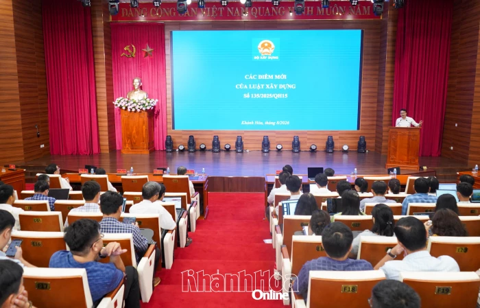 Tập huấn Luật Xây dựng 2025 và các văn bản hướng dẫn thi hành