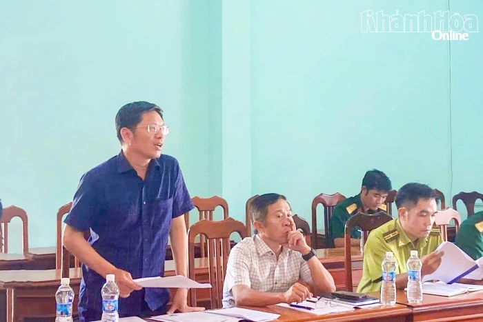 Kiểm tra công tác chuẩn bị phòng chống thiên tai tại các xã Bắc Khánh Vĩnh và Trung Khánh Vĩnh