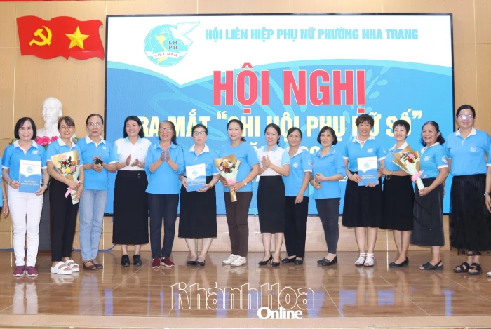 Hội Liên hiệp Phụ nữ phường Nha Trang ra mắt 3 mô hình “Chi hội Phụ nữ số”