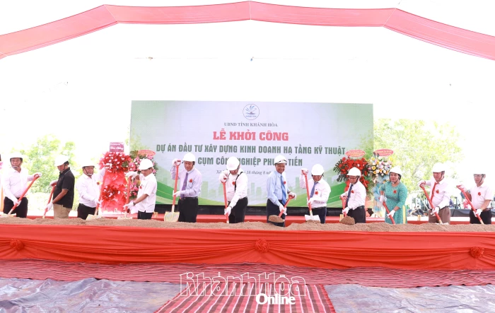 Khởi công cụm công nghiệp đầu tiên ở khu vực miền núi Bác Ái