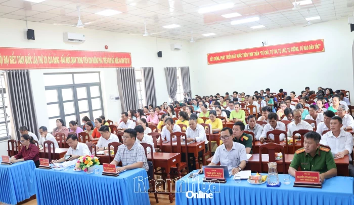 Xã Phước Hà triển khai nhiệm vụ năm học 2026 - 2027