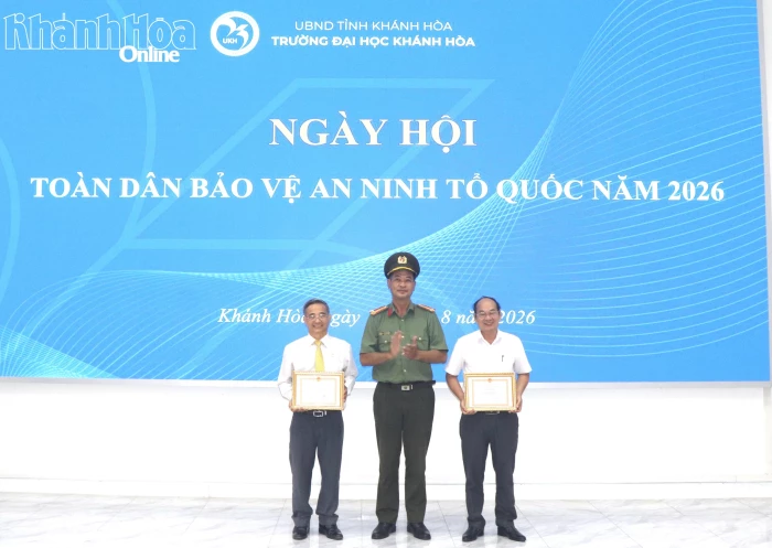 Trường Đại học Khánh Hòa tổ chức Ngày hội “Toàn dân bảo vệ an ninh Tổ quốc năm 2026”