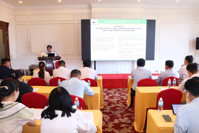 Góp ý hoàn thiện quy chế quản lý sản phẩm nha đam mang chỉ dẫn địa lý “Ninh Thuận”