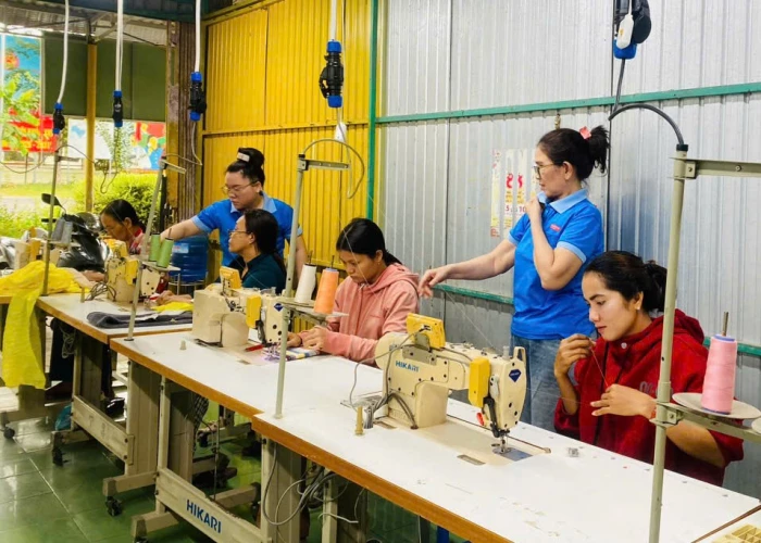 Xã Bác Ái Tây phối hợp đào tạo nghề cho 30 lao động nông thôn
