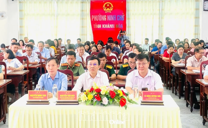 Phường Ninh Chử diễn tập lan tỏa thông tin tích cực trên không gian mạng