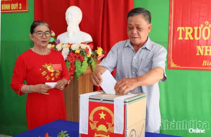 Xã Ninh Phước tổ chức bầu trưởng thôn nhiệm kỳ 2026 - 2031